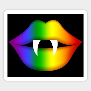 Diversity Pride Rainbow Vampire Magnet